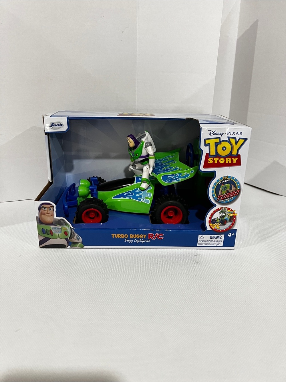 Disney Pixar Toy Story Turbo Buggy R/C Buzz Lightyear Remote Control Car 2.4 Ghz